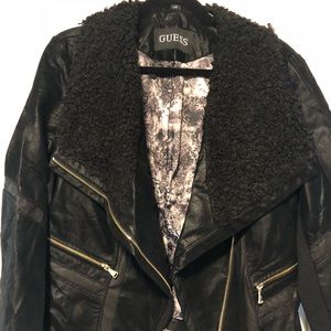 Guess leather jacket